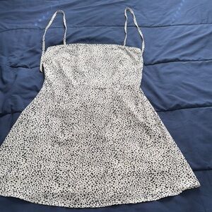 Spotted Sleeveless Dress